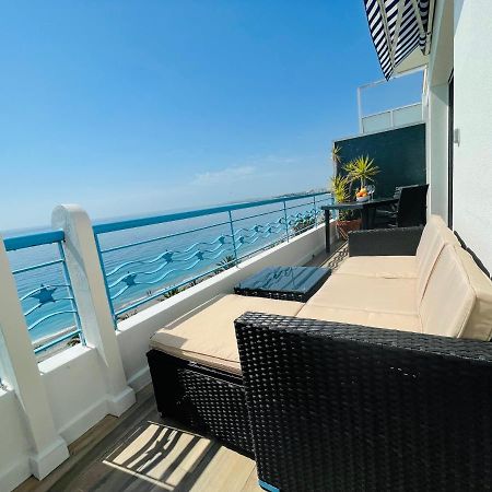 Sea View Top Floor - Promenade Des Anglais Nizza Kültér fotó