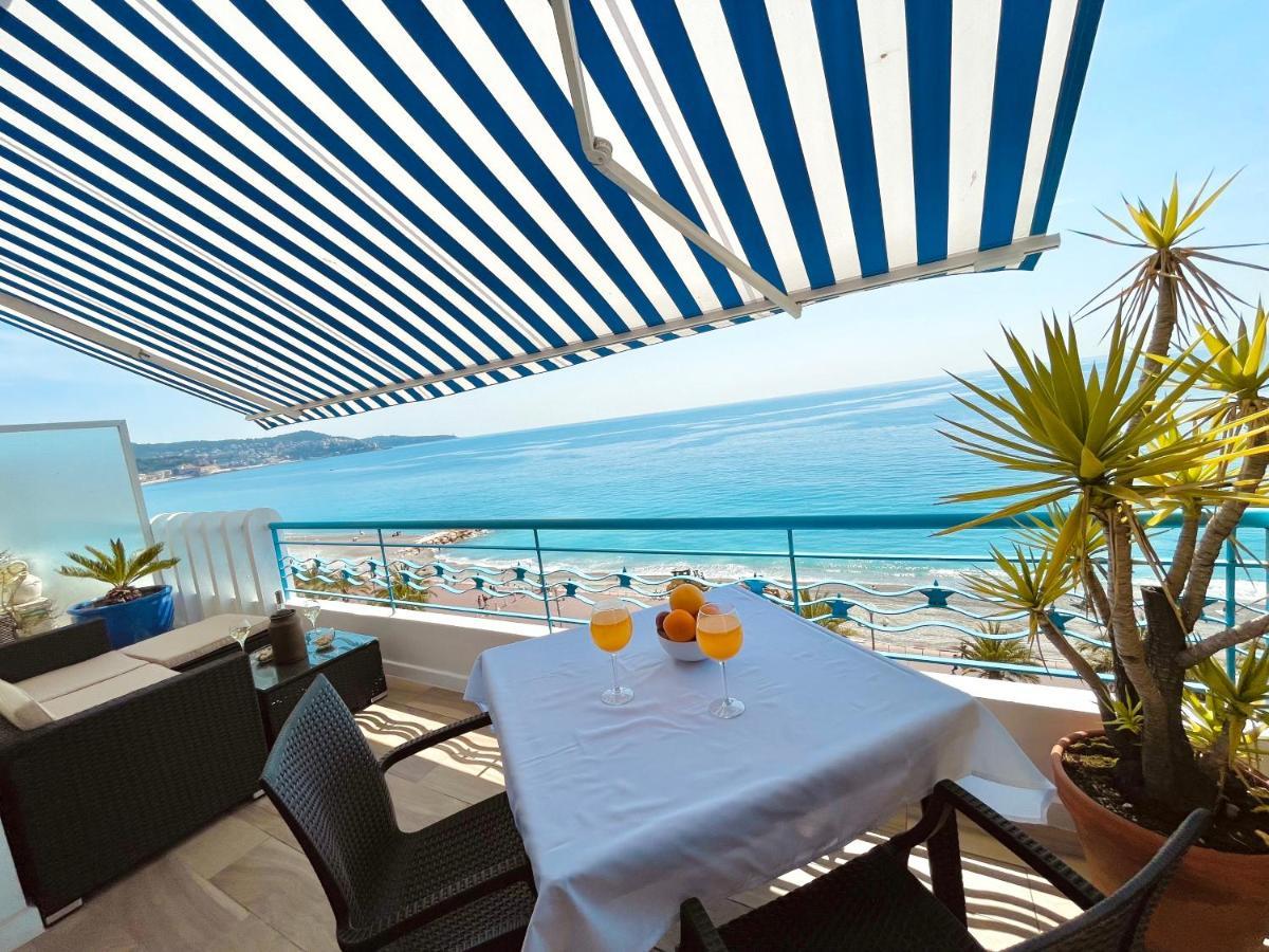 Sea View Top Floor - Promenade Des Anglais Nizza Kültér fotó