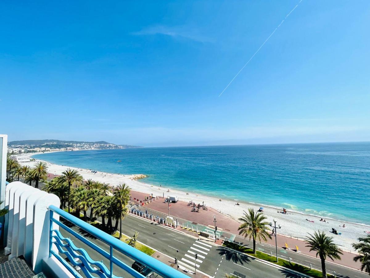 Sea View Top Floor - Promenade Des Anglais Nizza Kültér fotó